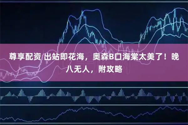 尊享配资 出站即花海，奥森B口海棠太美了！晚八无人，附攻略