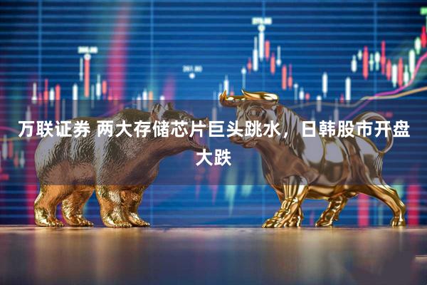 万联证券 两大存储芯片巨头跳水，日韩股市开盘大跌